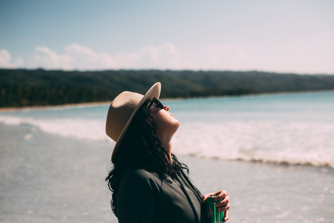 girl at beach